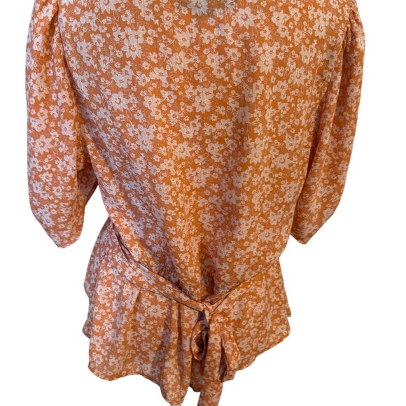 ❤️PERFECT for SPRING/SUMMER  FLORAL TOP  XLARGE - Picture 5 of 8